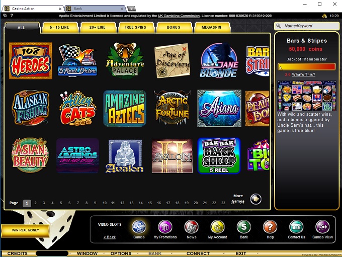 casino application